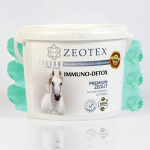 Zeotex - 100% prirodan immuno detox za konje, 2.5kg Dodatak prehrani za kućne ljubimce Mevex d.o.o.